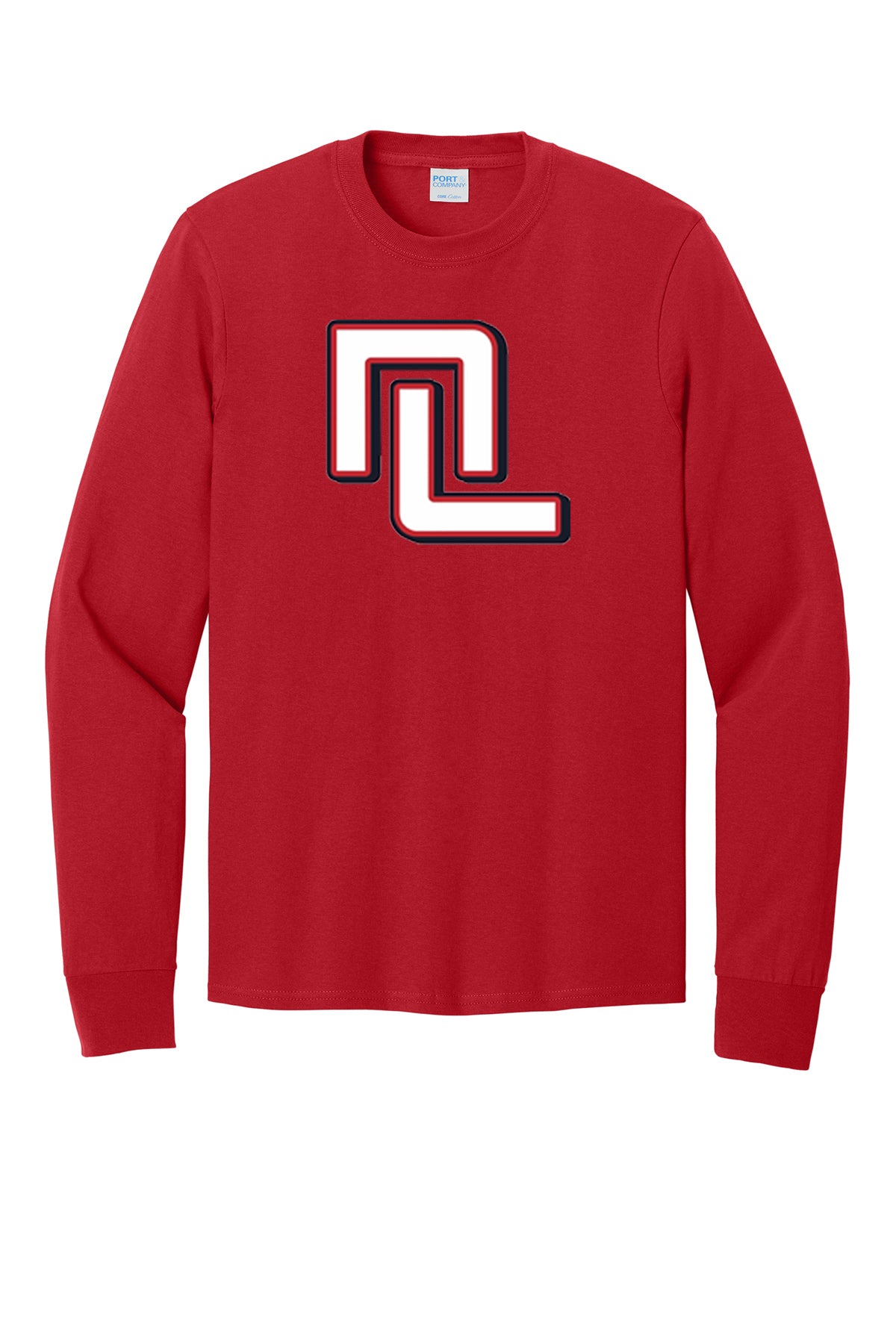 NL Block Design Long Sleeve Core Cotton Tee