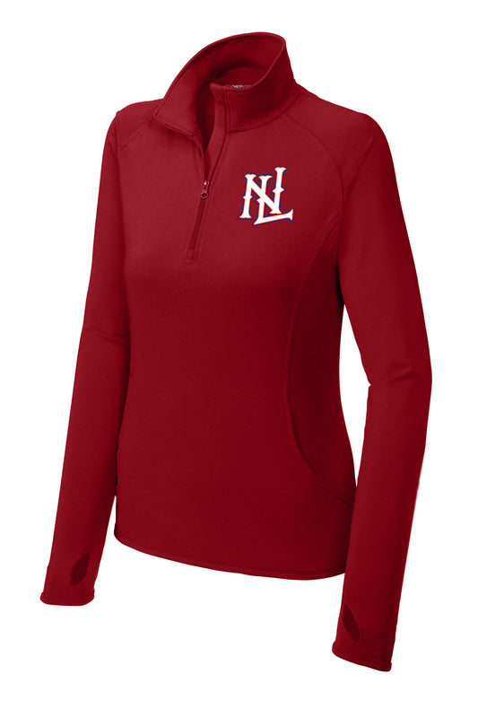 NL Design Women's Sport-Wick® Stretch 1/4-Zip Pullover