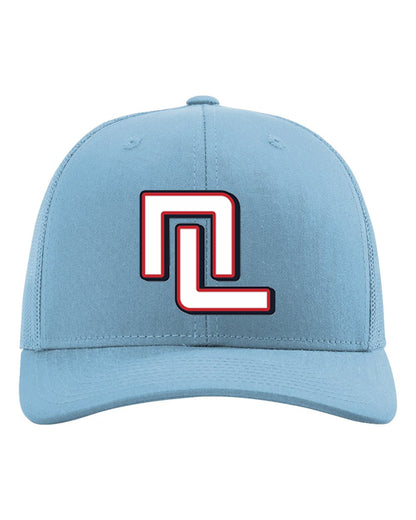 NL Block Embroidered Richardson Trucker Cap