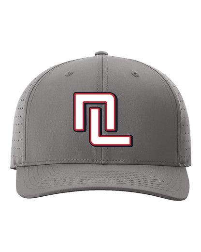 NL Block Embroidered Richardson Laser Perf R-Flex Snapback
