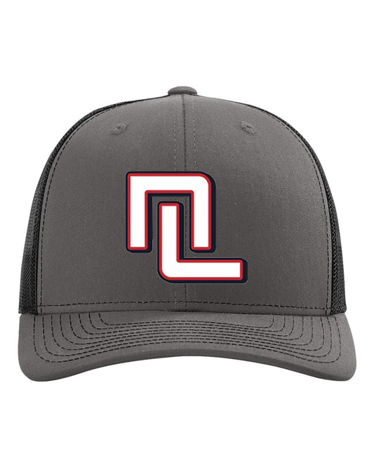 NL Block Embroidered Richardson Trucker Cap