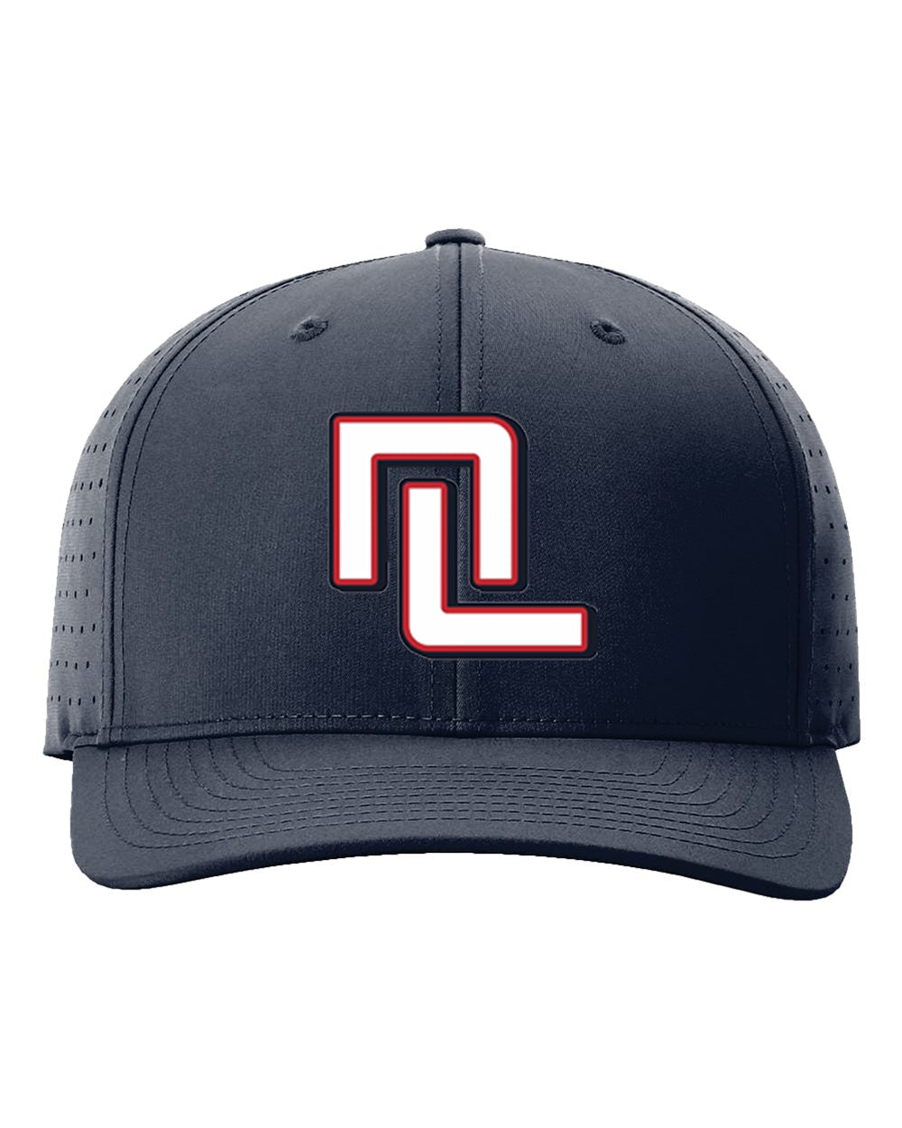 NL Block Embroidered Richardson Laser Perf R-Flex Snapback