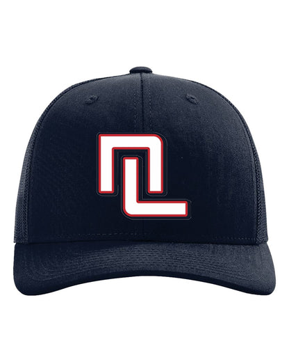NL Block Embroidered Richardson Trucker Cap